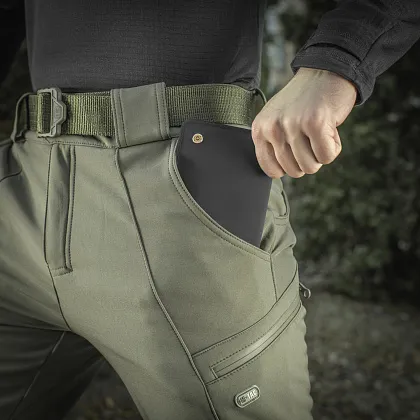 8 - Штаны M-Tac Soft Shell Winter. Олива