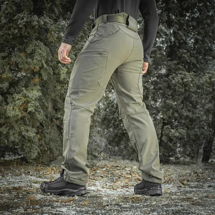 7 - Штаны M-Tac Soft Shell Winter. Олива