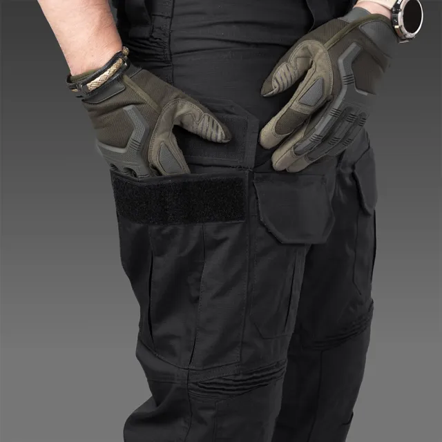 4 - Бойові штани без наколінників SPECPROM G3 Combat Pants. Чорний