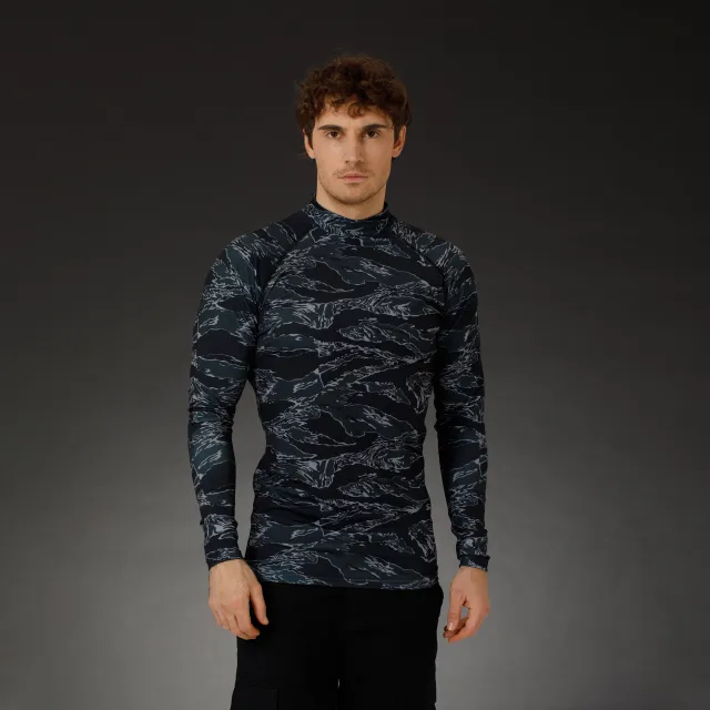 7 - Мужской рашгард SPECPROM Black Tiger Stripes Camo