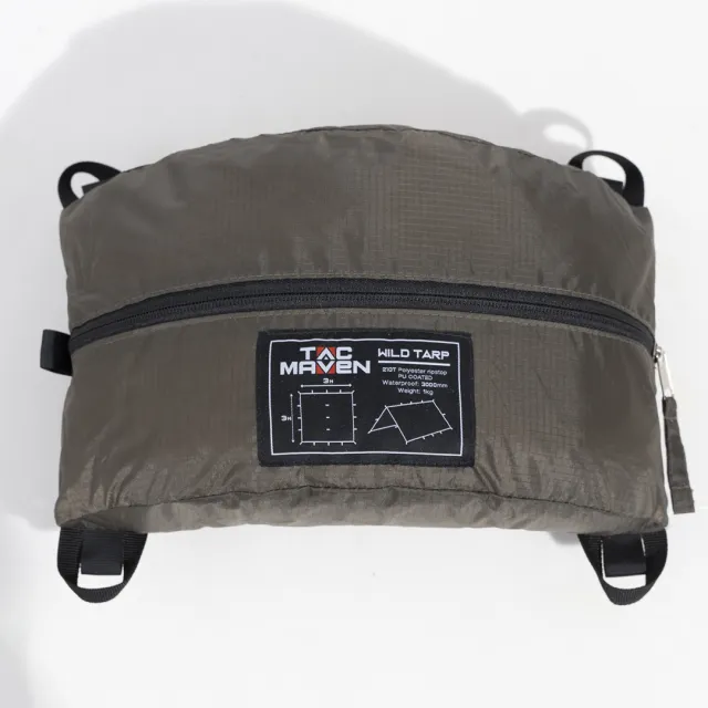 2 - Тент туристичний Pentagon Tac Maven WILD TARP 3x3м, Олива