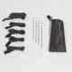 6 - Тент туристичний Pentagon Tac Maven WILD TARP 3x3м, Олива
