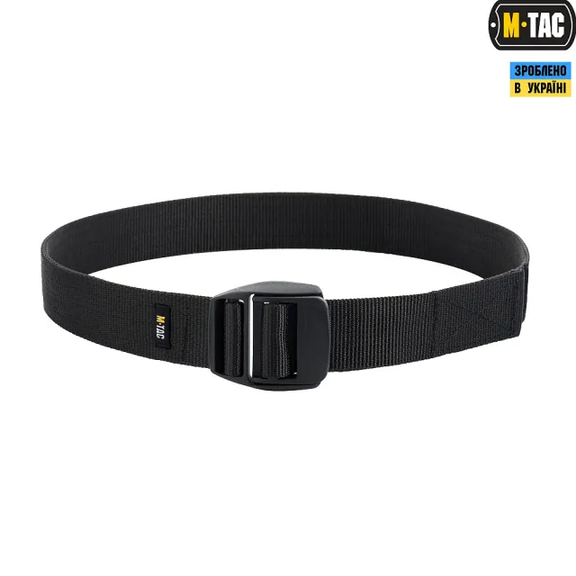 1 - Тактический ремень Berg Buckle Tactical Belt M-Tac. Размер S/M. Черный