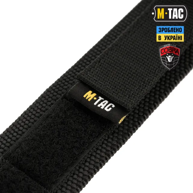 4 - Тактический ремень Cobra Buckle Tactical Belt M-Tac. Размер M/L. Черный