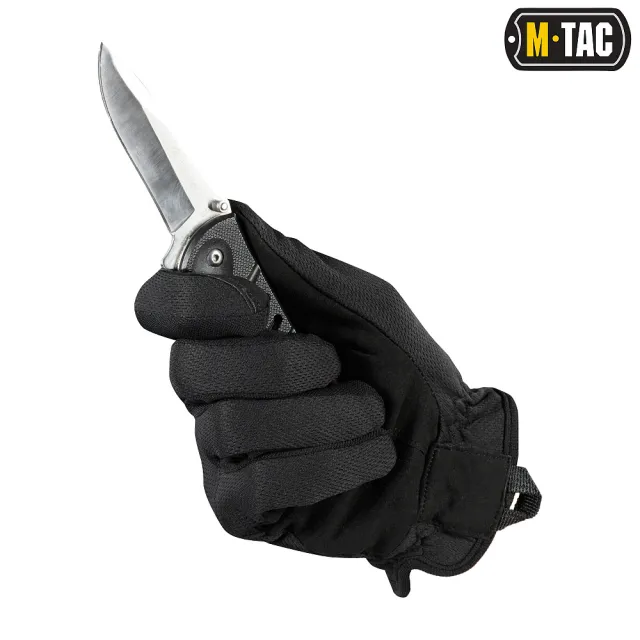 4 - Перчатки M-Tac Scout Tactical Mk.2. Черный
