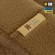 6 - Шапка флісова M-Tac Watch Cap Elite з Velcro. Койот