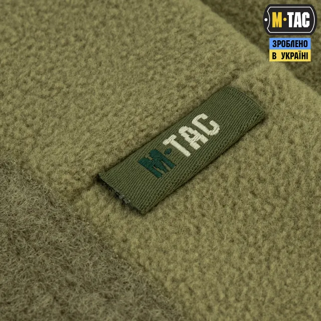 3 - Шапка флісова M-Tac Watch Cap Elite з Velcro. Хакі