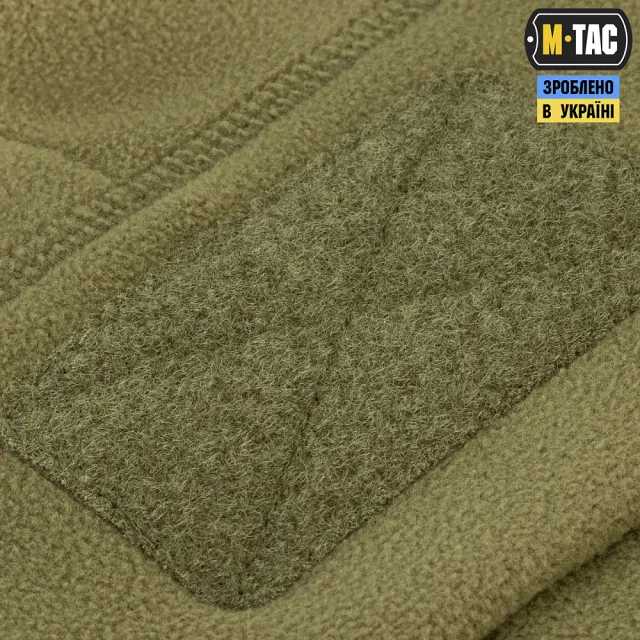 4 - Шапка флісова M-Tac Watch Cap Elite з Velcro. Хакі