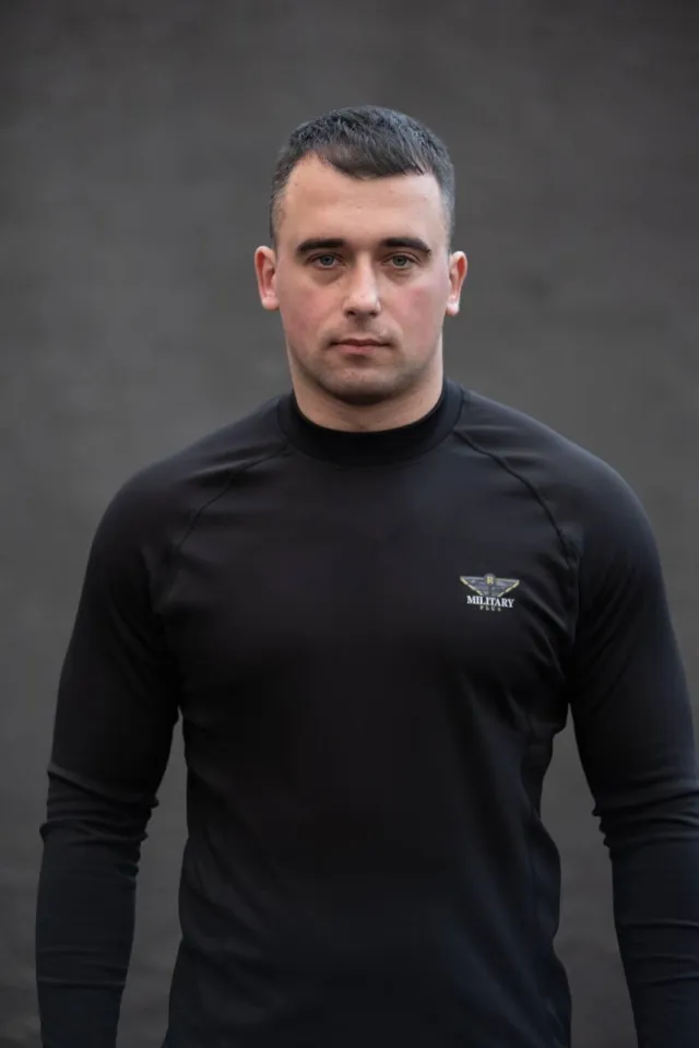 1 - Гольф із мікродайвінгу MILITARY. Чорний