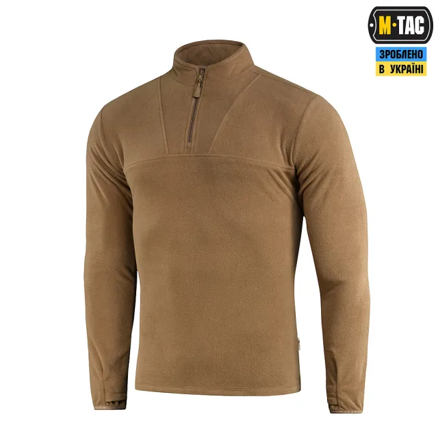 1 - Кофта флісова M-Tac Delta Fleece. Койот