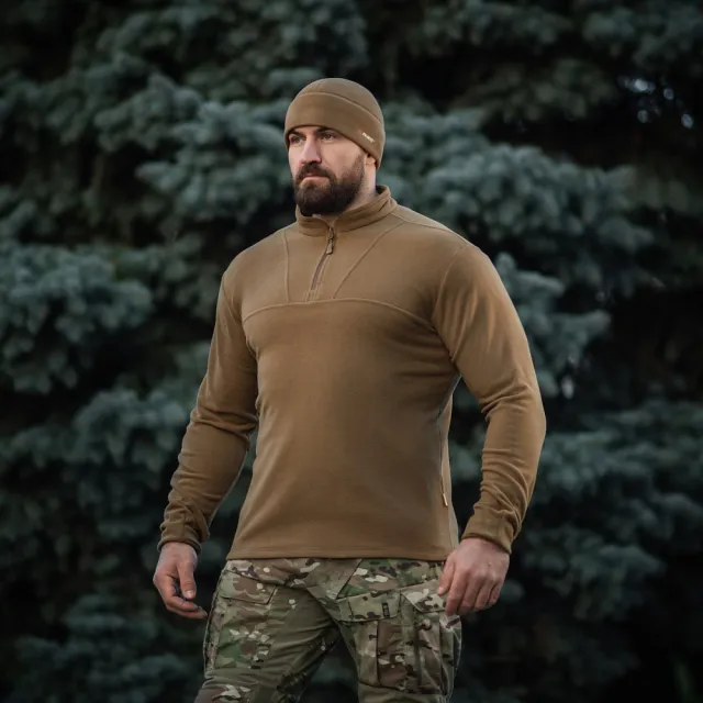 9 - Кофта флісова M-Tac Delta Fleece. Койот