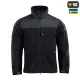 3 - Флісова куртка-кофта M-Tac Alpha Microfleece Gen.II. Чорний