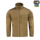 3 - Флісова куртка-кофта M-Tac Alpha Microfleece Gen.II. Койот