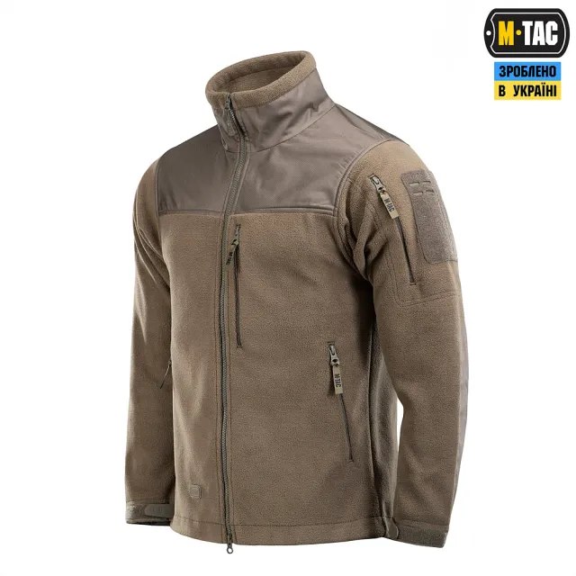 1 - Флисовая куртка-кофта M-Tac Alpha Microfleece Gen.II. Олива