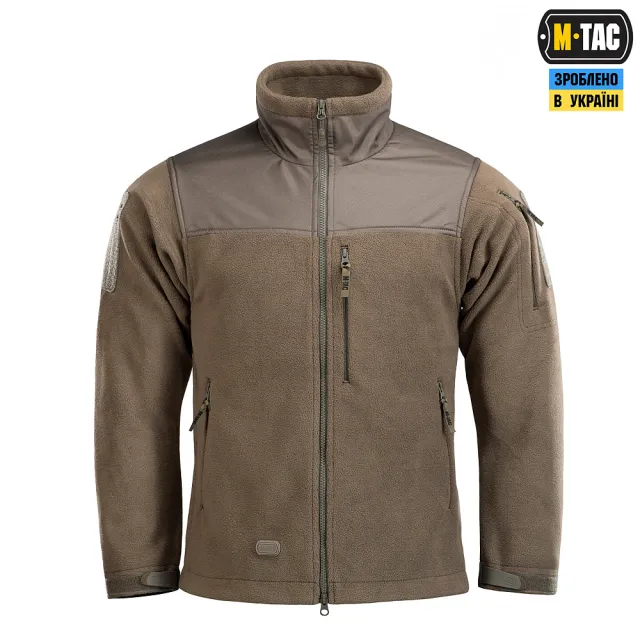 3 - Флисовая куртка-кофта M-Tac Alpha Microfleece Gen.II. Олива