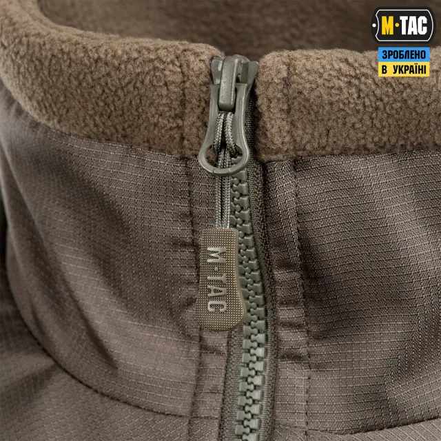 5 - Флисовая куртка-кофта M-Tac Alpha Microfleece Gen.II. Олива