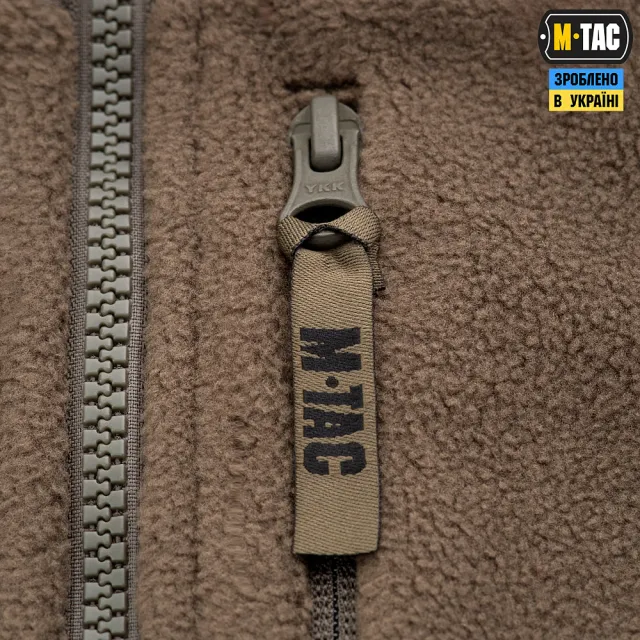 8 - Флисовая куртка-кофта M-Tac Alpha Microfleece Gen.II. Олива