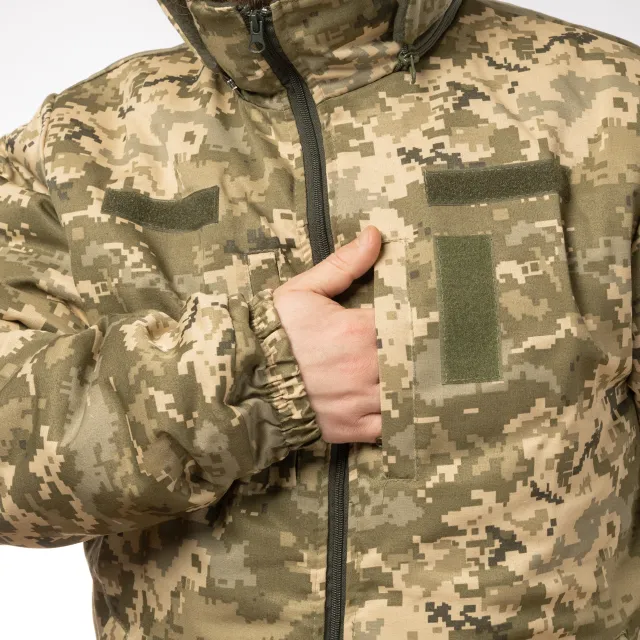 5 - Куртка зимова на флісі. Піксель