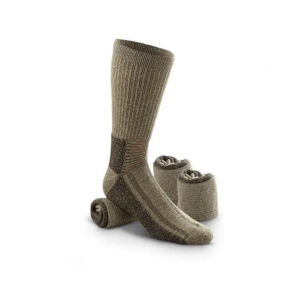 1 - Шкарпетки трекінгові Mil-Tec Swedish Boot Socks, Олива