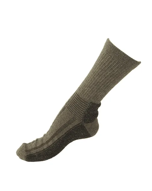 3 - Шкарпетки трекінгові Mil-Tec Swedish Boot Socks, Олива