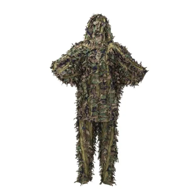 7 - Маскировочный костюм Helikon Leaf Ghillie Set US Woodlland