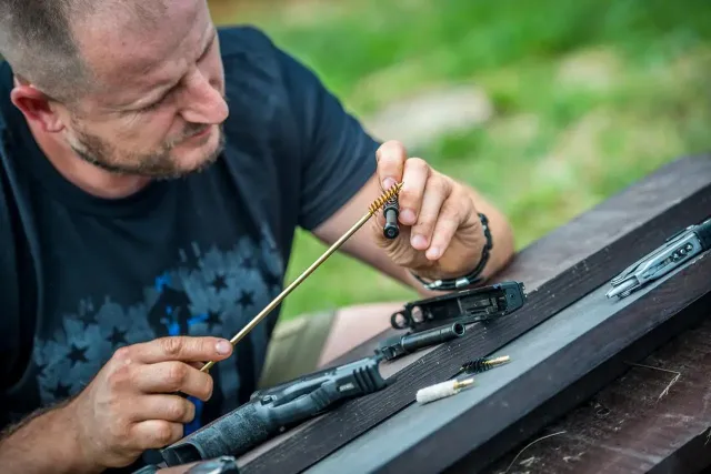 8 - Набір для чистки короткодульної зброї Helikon COPPER 45