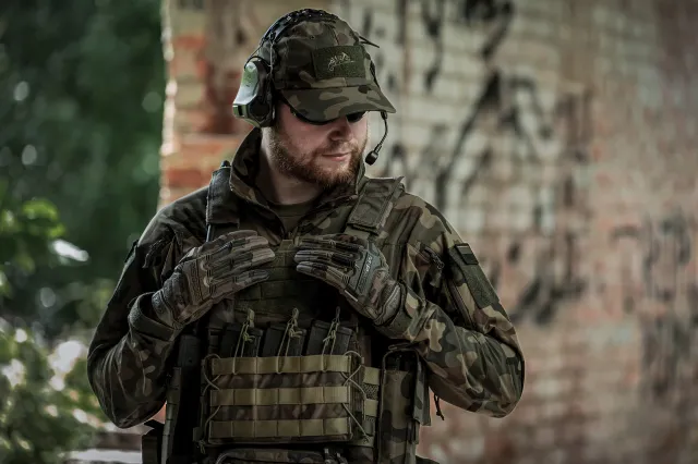 6 - Тактична кепка Helikon PolyCotton Ripstop. Мультикам