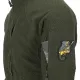 6 - Флісова куртка-кофта Helikon AlphaTactical. Олива
