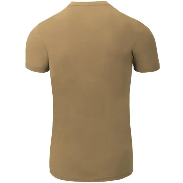 3 - Футболка Helikon Slim из органического хлопка. Койот