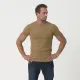4 - Футболка Helikon Slim из органического хлопка. Койот