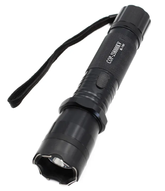 1 - Портативний ліхтар-шокер Police Шерхан BL-1101, 1 Led, Чорний