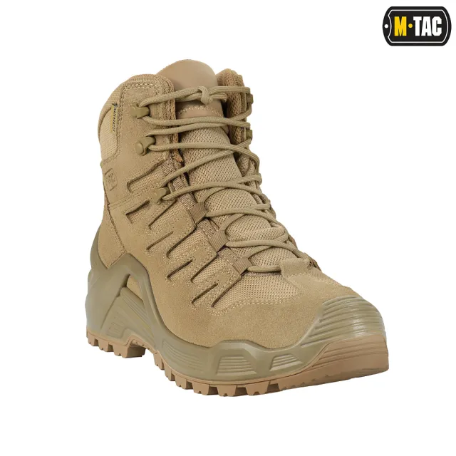 2 - Ботинки тактические M-Tac Caiman (2 сорт). Койот