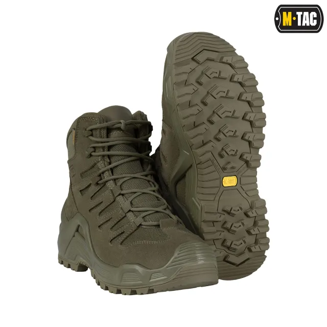 1 - Ботинки тактические M-Tac Caiman (2 сорт). Олива