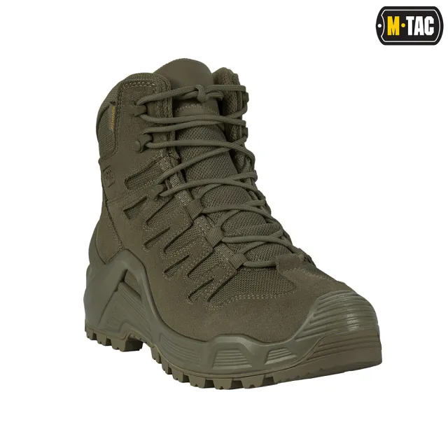 2 - Ботинки тактические M-Tac Caiman (2 сорт). Олива