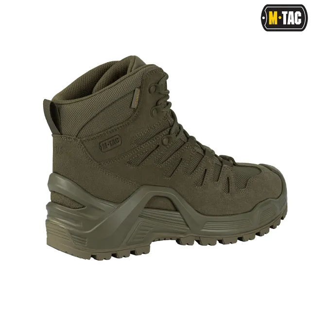 4 - Ботинки тактические M-Tac Caiman (2 сорт). Олива