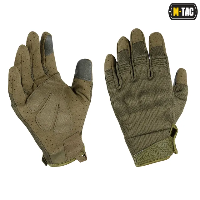 1 - Перчатки M-Tac A30. Олива
