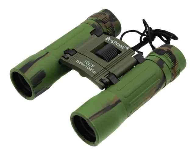 2 - Бінокль Bushnell 4789 10х25 з чохлом. Камуфляж