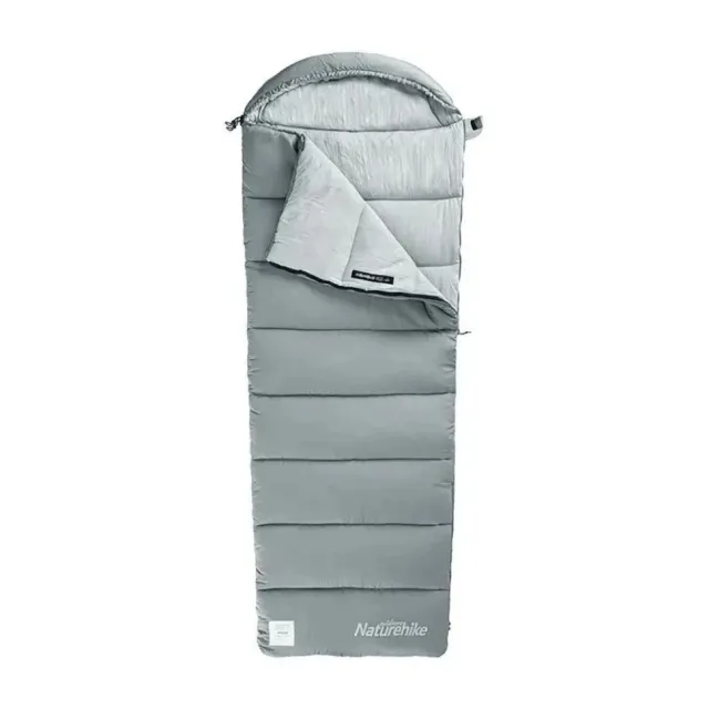 1 - Спальний мішок з мішком для зберігання Naturehike M400 CNK2350WS023 лівий. Сірий