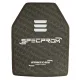 2 - Керамическая бронеплита S-Line 5-го класса SPECPROM. Вес 3.38 кг. Размер 27.5 на 35 см.