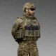 5 - Боковые бронепластины СВМПЭ 3-го класса SPECPROM. Вес 0.62кг. Размер 21.5 на 16см. Пиксель. 2шт