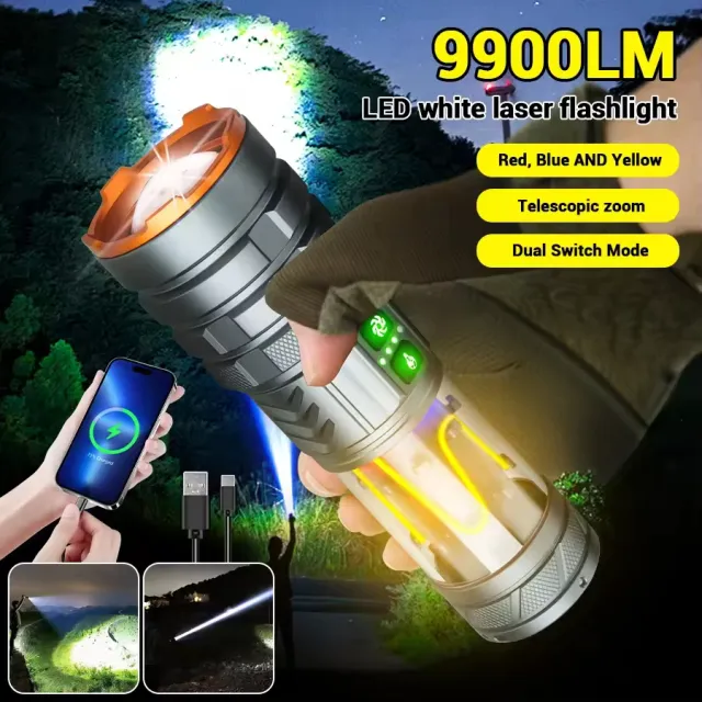 6 - Фонарь ручной YEMAO YM-G580 2500LM