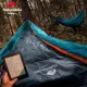 4 - Спальний мішок Naturehike Y150L NH21MSD08 лівий. Темно-зелений