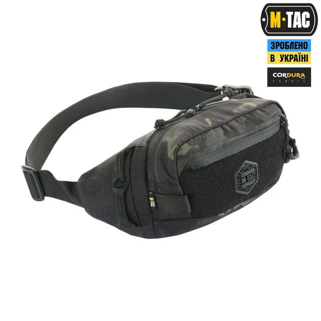 3 - Сумка на пояс M-TAC  Waist Bag Elite Hex. Мультикам-чорний