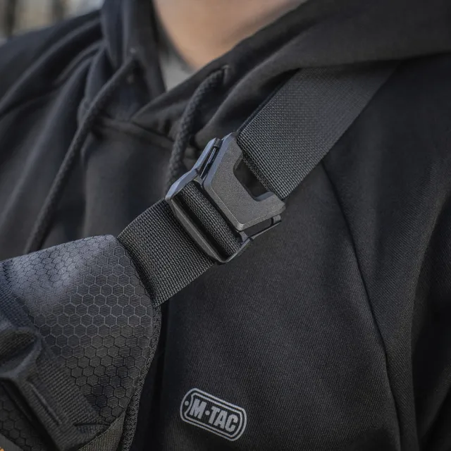 7 - Сумка на пояс M-TAC  Waist Bag Elite Hex. Мультикам-чорний