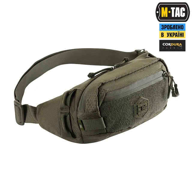 3 - Сумка на пояс M-TAC  Waist Bag Elite Hex. Олива