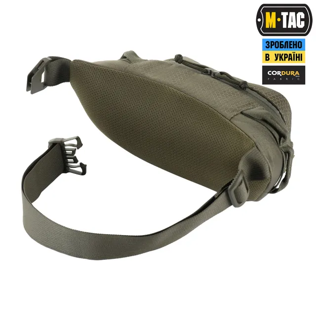 4 - Сумка на пояс M-TAC  Waist Bag Elite Hex. Олива