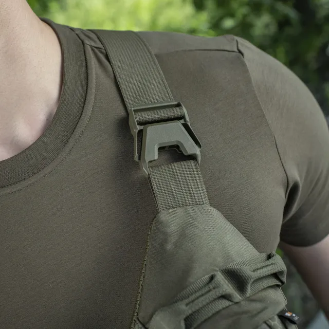 7 - Сумка на пояс M-TAC  Waist Bag Elite Hex. Олива