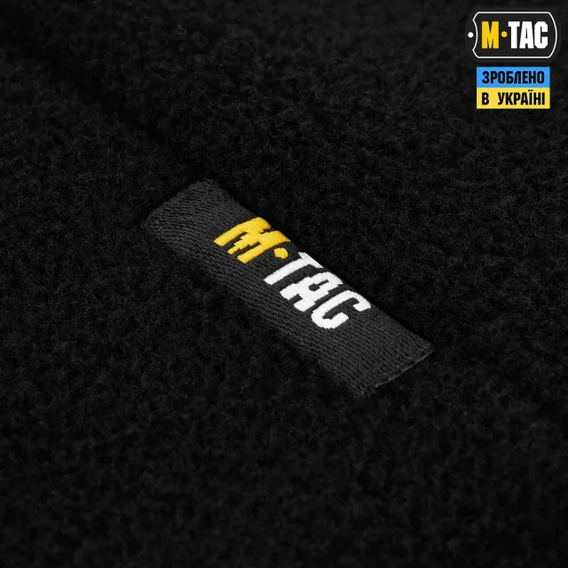5 - Шапка флисовая M-Tac Watch Cap Elite из Slimtex. Черный