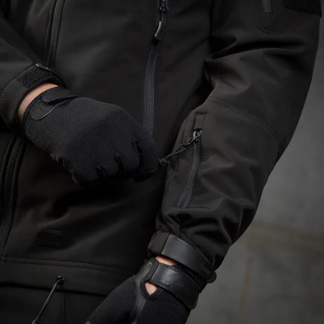 12 - Куртка M-Tac Soft Shell Police. Чорна