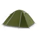 1 - Намет чотиримісний Naturehike P-Series NH18Z044-P, 210T/65D. Хакі